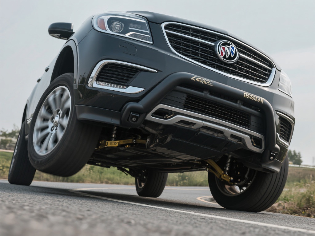 提升转向稳定性
昂科雷作为一款中大型SUV，车辆